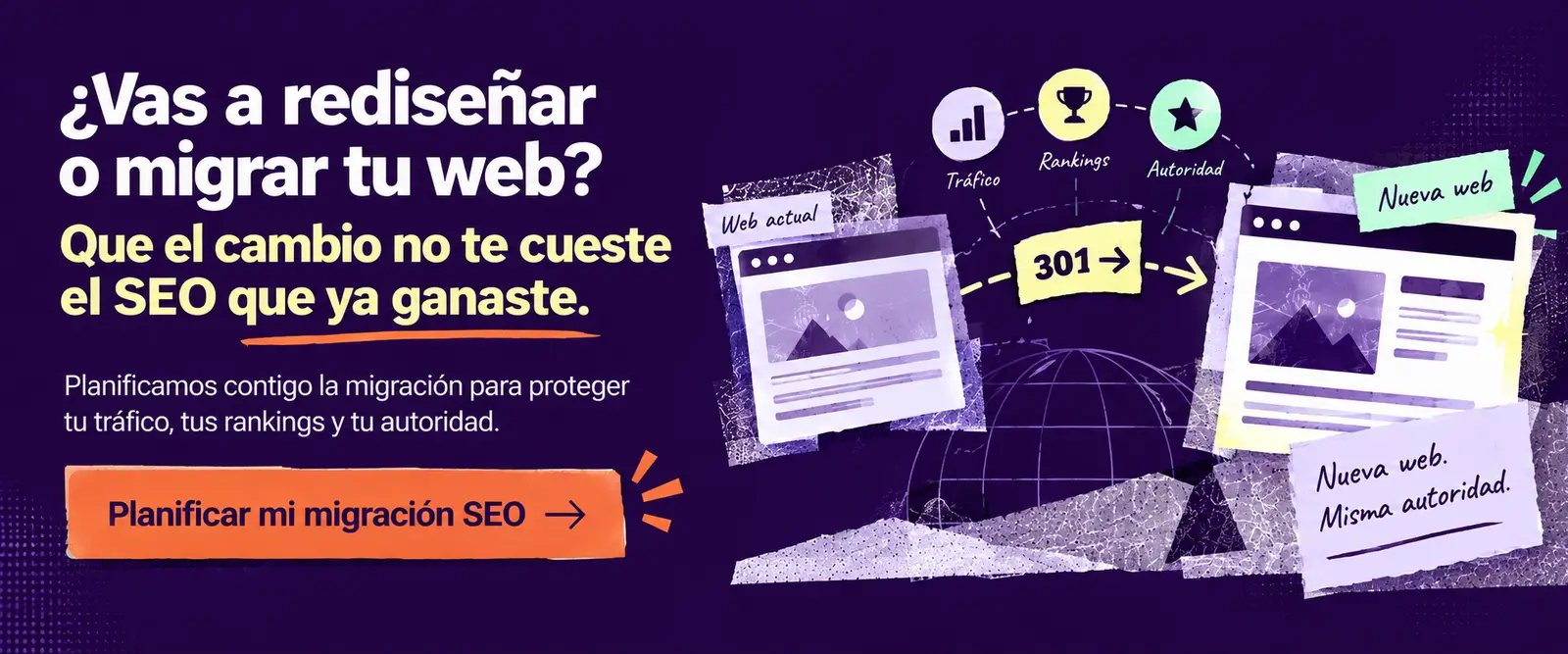 CTA Migración seo
